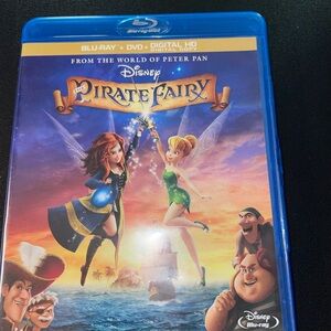 Disney Pirate Fairy Blu-ray with Blue Case